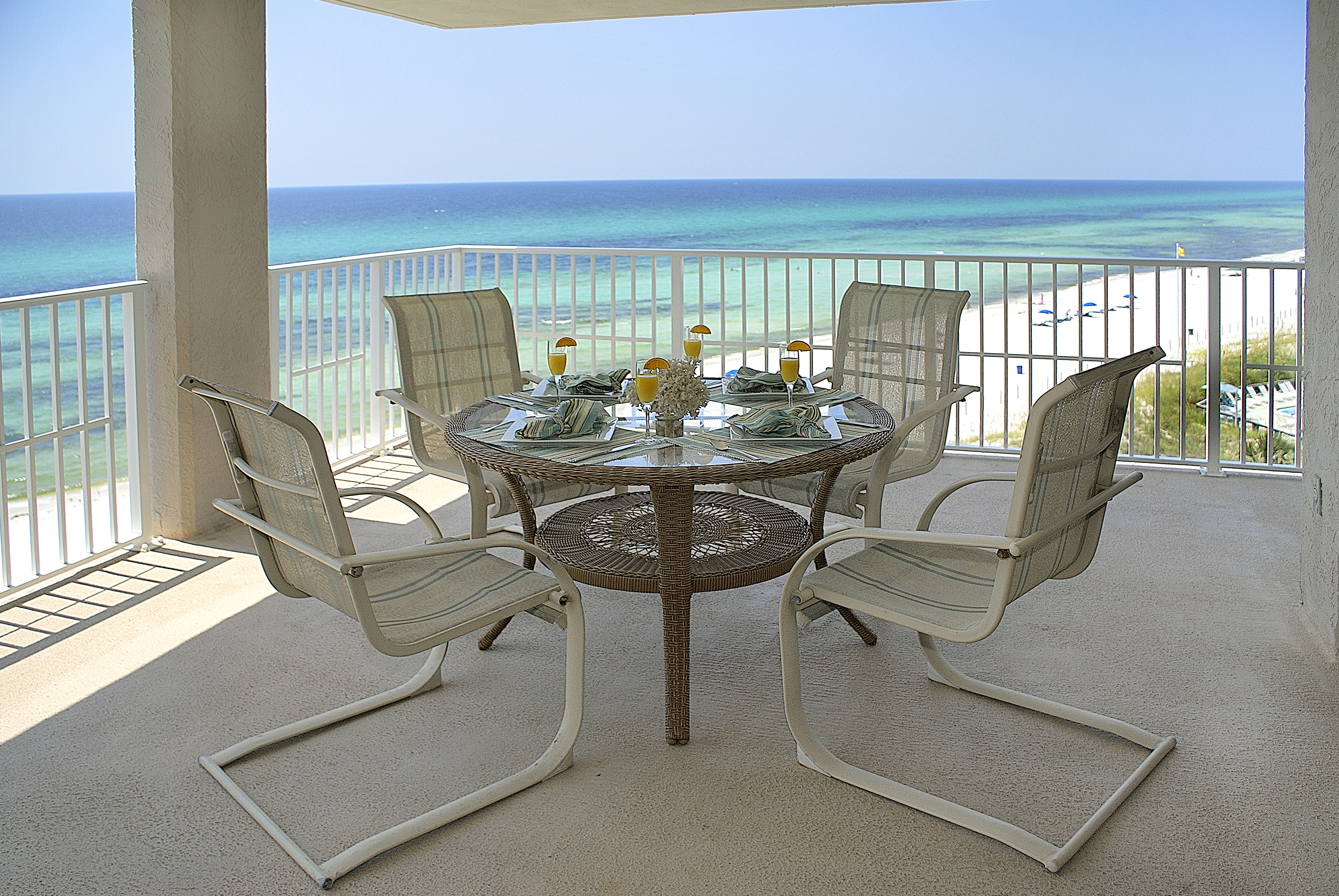 Dunes of Panama Condominium balcony