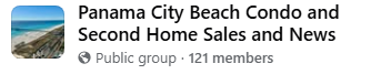 Panama City Beach Condo News Facebook Group