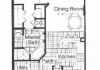 2 Bedroom 2 Bath plus bunk 1242 square feet (xx02 and xx10 units)