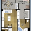 3 bedroom (3rd bedroom is a bunk room) 2 bath 1273 square feet